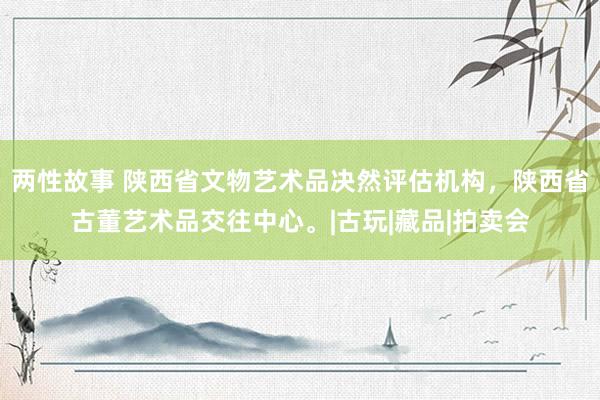 两性故事 陕西省文物艺术品决然评估机构，陕西省古董艺术品交往中心。|古玩|藏品|拍卖会